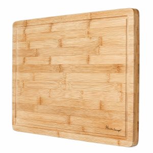 Premium Organic Bamboo [ HEIM CONCEPT ] Extra Large Cutting Board