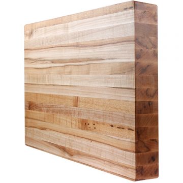 Kobi Blocks Maple Edge Grain Butcher Block Wood Cutting Board 