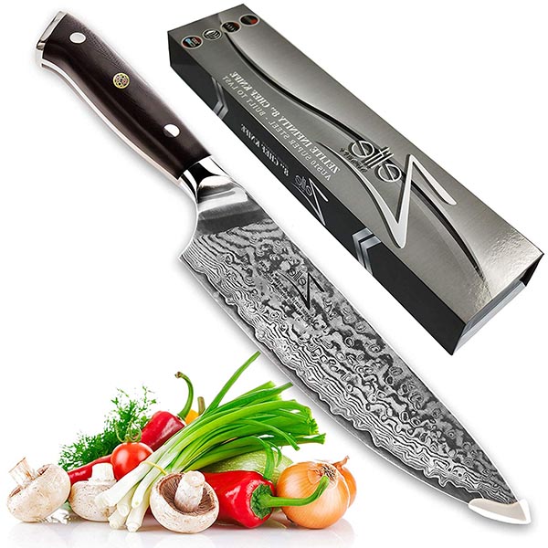 ZELITE INFINITY Chef Knife 8 Inch - Alpha-Royal Series