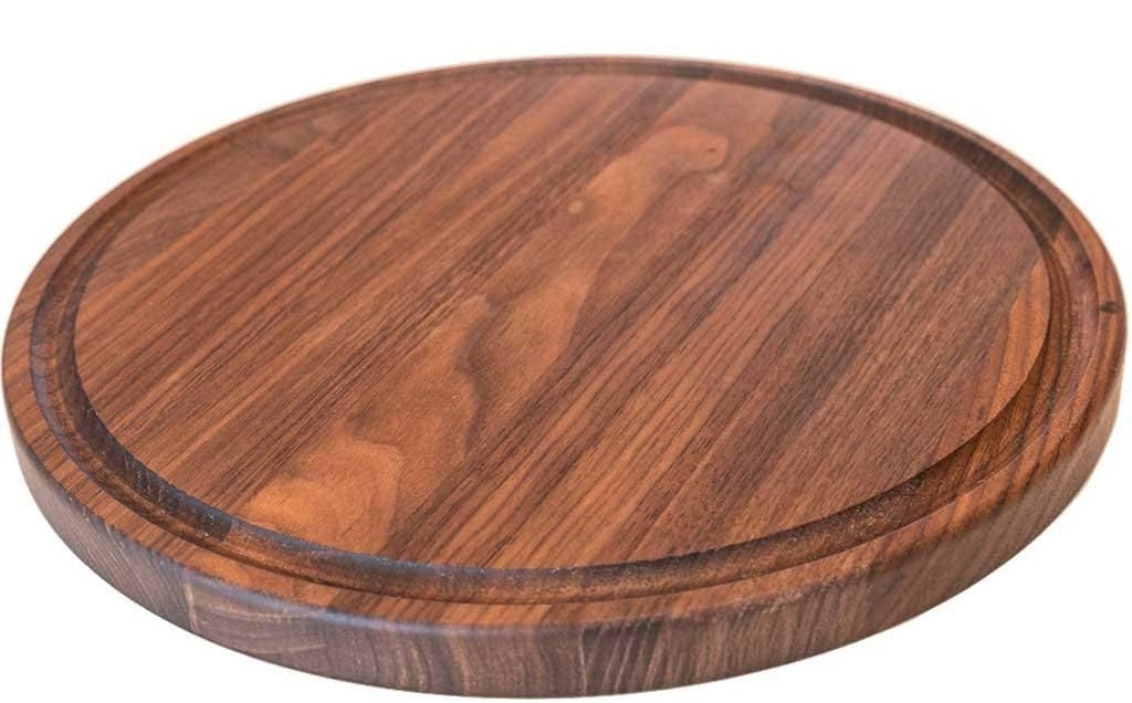 Round Wood Cutting Board by Virginia Boys Kitchens