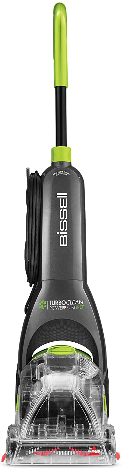 BISSELL Turboclean Powerbrush Pet Upright Carpet Cleaner Machine and Carpet Shampooer, 2085 