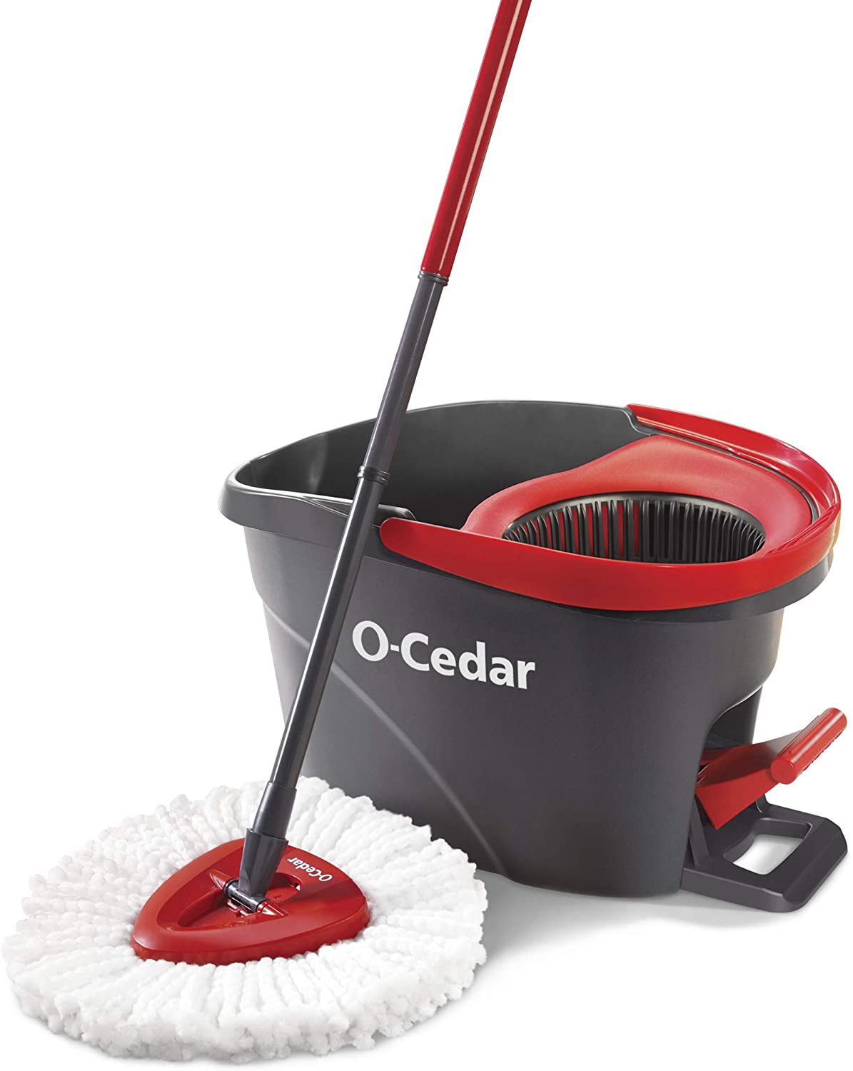 O-Cedar EasyWring Microfiber Spin Mop and Bucket System